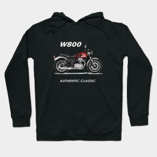 Kawasaki W800 Dark edition Hoodie